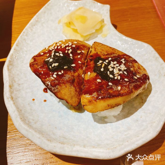 有喜屋·鲜鸡板前烧鸟(徐家汇店)鹅肝寿司图片