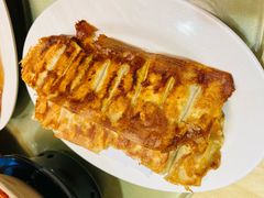 蟹肉三鲜贴-大眼锅贴水饺(河东店)