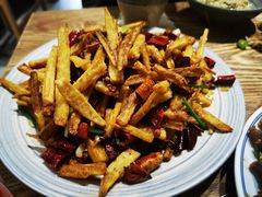 干煸藕丝-静一餐厅·湖北菜(前门创始店)