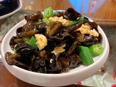 鲜核桃木耳秋葵-裕德隆清真饭庄·天津特色菜(东丽店)