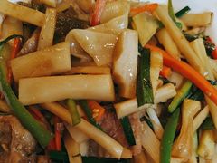 猪大肠炒自家腌笋-大唐靓汤江门私房菜(景田店)