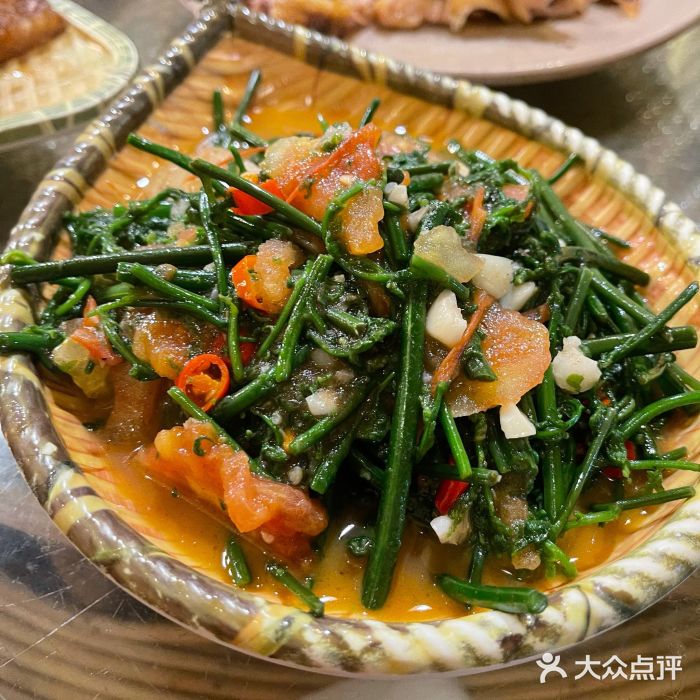 多哥水傣味餐厅(司马巷店)番茄炒水蕨菜图片