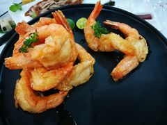 蜜汁酥皮虾-四季民福烤鸭店(王府井灯市口店)