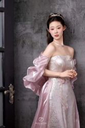 -桃子造型婚纱礼服(凤起广场店)