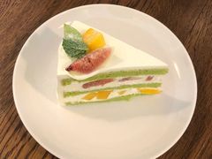 芒果无花果斑斓蛋糕-竹子咖啡bamboo coffee