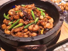 酱爆石蛙锅-绿茶餐厅(汇悦大融城店)