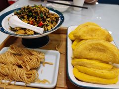 地皮菜鸡蛋口袋饼-京天红酒家(马家堡店)