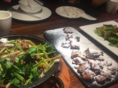 老北京炙子烤肉-绿茶餐厅(华联万柳店)