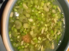 牛肉粒芹菜汤-左庭右院鲜牛肉火锅(南通CBD大有境店)
