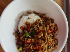 卜豆角藕丁炒肉盖码饭-易裕和·长沙米粉(竹塘西路店)