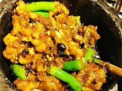 石锅杭椒牛蛙-桂满陇-西湖船宴(西单大悦城店)