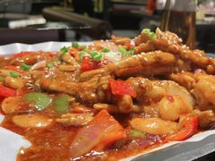 干锅糯香掌-嘎嘎鸭脑壳(蜀汉路店)