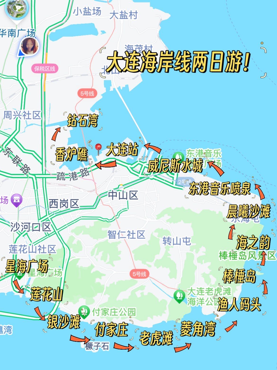 大连会惩罚每一个瞎做攻略的人