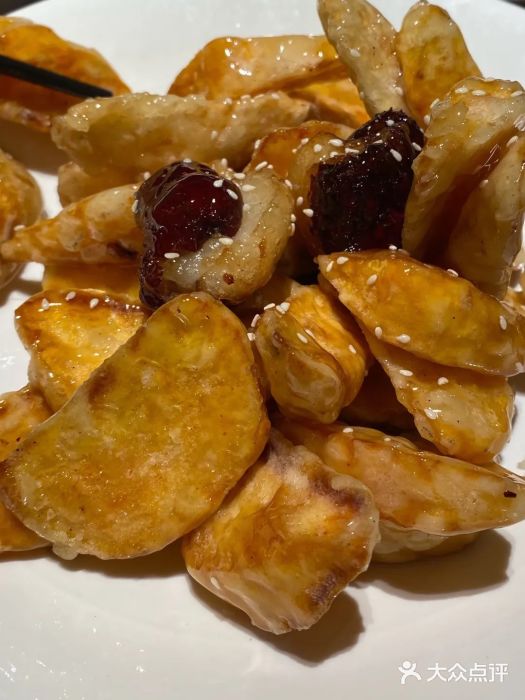 新连采·海鲜·大连菜(大连恒隆广场店)拔丝三样图片