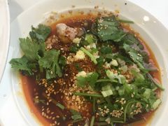 冒脑花-成都你六姐·牛肉冒菜·麻辣香锅(长泰广场店)