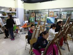 上课实景-上海峰子美术教育培训机构(杨浦店)