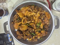 -尕有炕锅烤羊肉