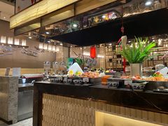 自助取餐区-美食汇自助餐厅(兰州万达文华酒店)