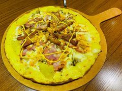 芒果凤梨边肉香四溢披萨-Mr.Pizza米斯特比萨(五四广场青岛首店)