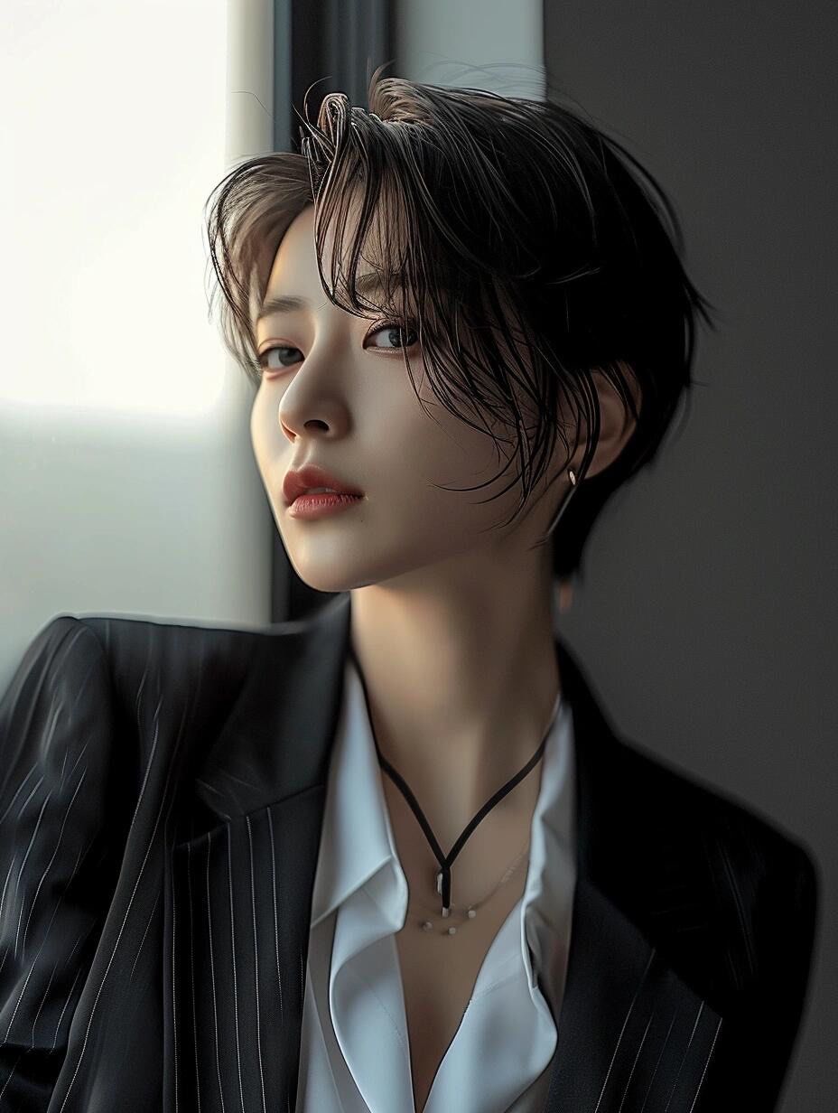 帅气短发