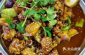 Fresh Stir-Fried Big Plate Chicken (Small Portion)