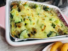 黑胡椒培根焗饭-蘑菇餐厅(小火瓦巷店)