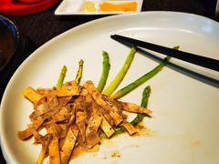 松露酱炒笋衣和芦笋-大董(福田皇庭中心店)