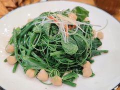 清炒南瓜尖儿-巴依老爷新疆美食(望京小街店)