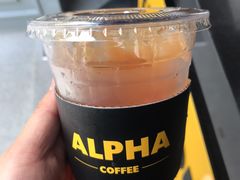 西柚茉莉茶-ALPHA COFFEE阿尔法咖啡(虹莘路店)
