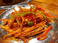 拌明太鱼-原始泥炉烤肉(总店)