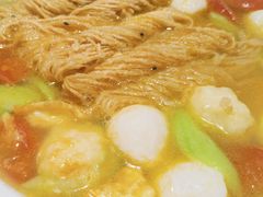 丝瓜鱼丸炖馓子-永安鱼庄·镇江菜(东吴路店)