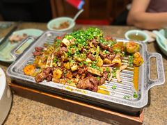 葱椒爆牛肉-绿茶餐厅(coco park 店)