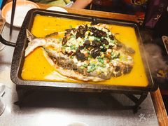 -探鱼·鲜青椒爽麻烤鱼(广州花都来又来店)