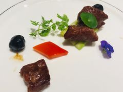 黑蒜浇汁牛肋肉-Yan Ting 宴庭中餐厅(上海静安瑞吉酒店)