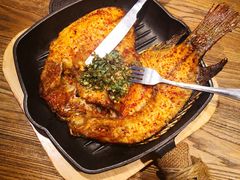 香茅草烤罗非鱼-云海肴云南菜·蒸汽石锅鱼(北京良乡华冠店)