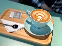拿铁-sugarman espresso素饮糖人高新咖啡工厂