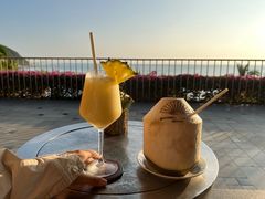 -日落吧·海景咖啡厅·餐酒吧·鸡尾酒·下午茶·乐队表演·浪漫夕阳·三亚文华东方酒店
