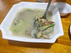 米鱼丝瓜汤-温州一家人美食(西木头市店)