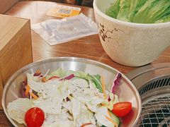 -明洞阿姨·韩式酱蟹烤肉·创意料理(三元桥店)