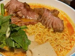 炭烧猪颈肉白咖喱汤面-泰盏鬼·颓废冬阴(陈家祠扬韬店)