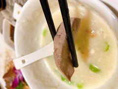 菜心粒拆鱼猪肝粥-香云轩·顺德菜(香云纱园林酒店店)