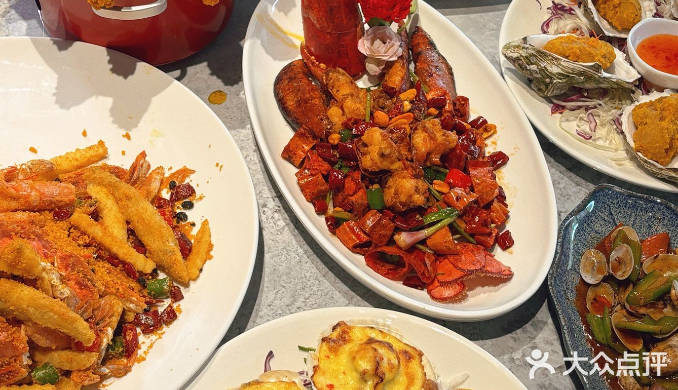 韶关新开的海鲜餐厅🍴就在摩尔城‼️