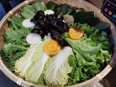 蔬菜拼盘-尚尚仙·酸汤猪手·猪肚鸡火锅(华联万柳购物中心店)