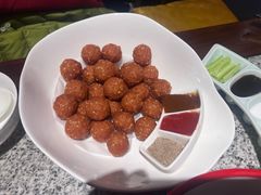 金牌干炸丸子-真地道京味府·鲜橙烤鸭·北京菜(朝阳公园·甜水园店)