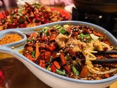 冒脑花-重庆石磨豆花庄(乔庄店)