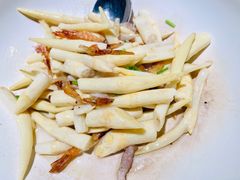 砂窝樱花虾焗藕带-宴昆山·私房菜(春晖店)