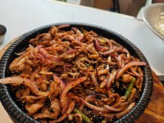 -味之朝·烤盘牛肉·松兰拌饭