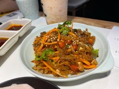 泡椒鱼皮-猪啊牛呀羊啊铜盘烤肉(正大广场店)