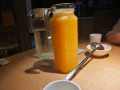 鲜榨黄桃汁-李子坝梁山鸡(北碚万达五鸡哥店)