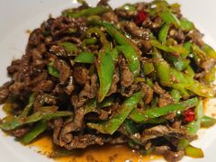 土青椒炒鳝丝-上荔晶·土菜馆(古田店)